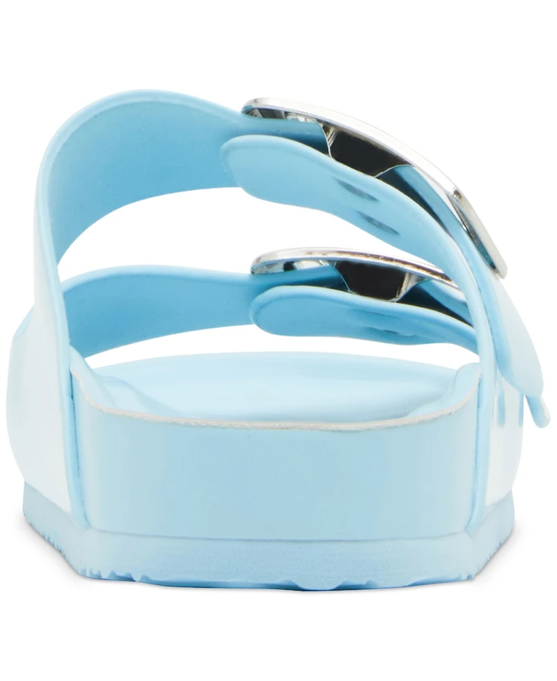 Madden Girl Bodie Buckle Footbed Slide Sandals