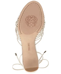 Vince Camuto Women's Lory Lace-Up Blade-Heel Sandals