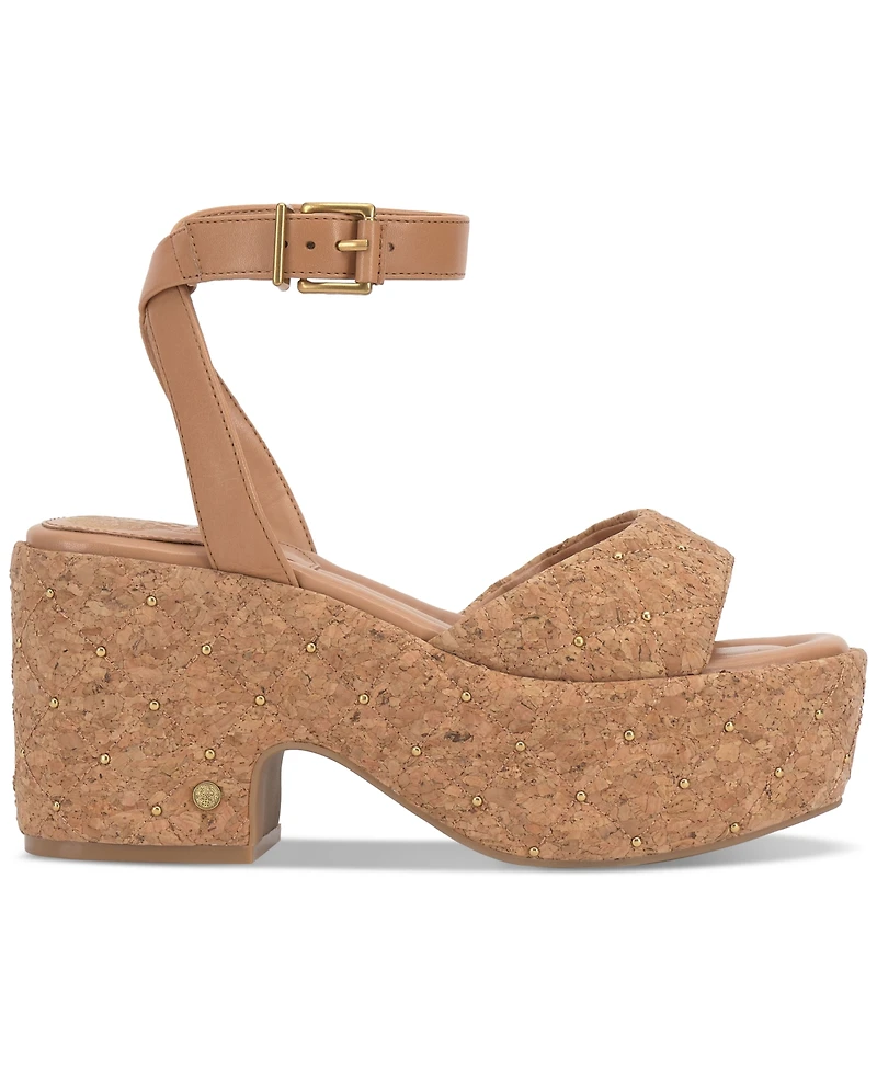 Vince Camuto Women's Ellah Quilted Platform Sandals