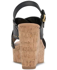 Vince Camuto Women's Ellna Studded Platform Wedge Sandals