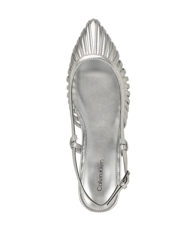 Calvin Klein Women's Jillie Slingback Flats