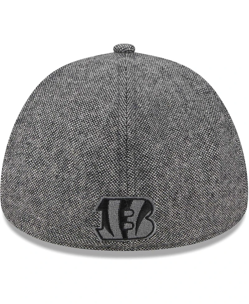 New Era Men's Gray Cincinnati Bengals Peaky Duckbill Fitted Hat