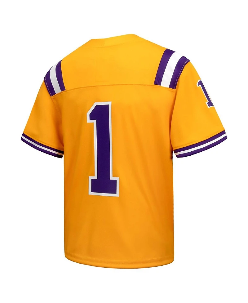 Nike Toddler 1 Gold Lsu Tigers Alternate Untouchable Jersey