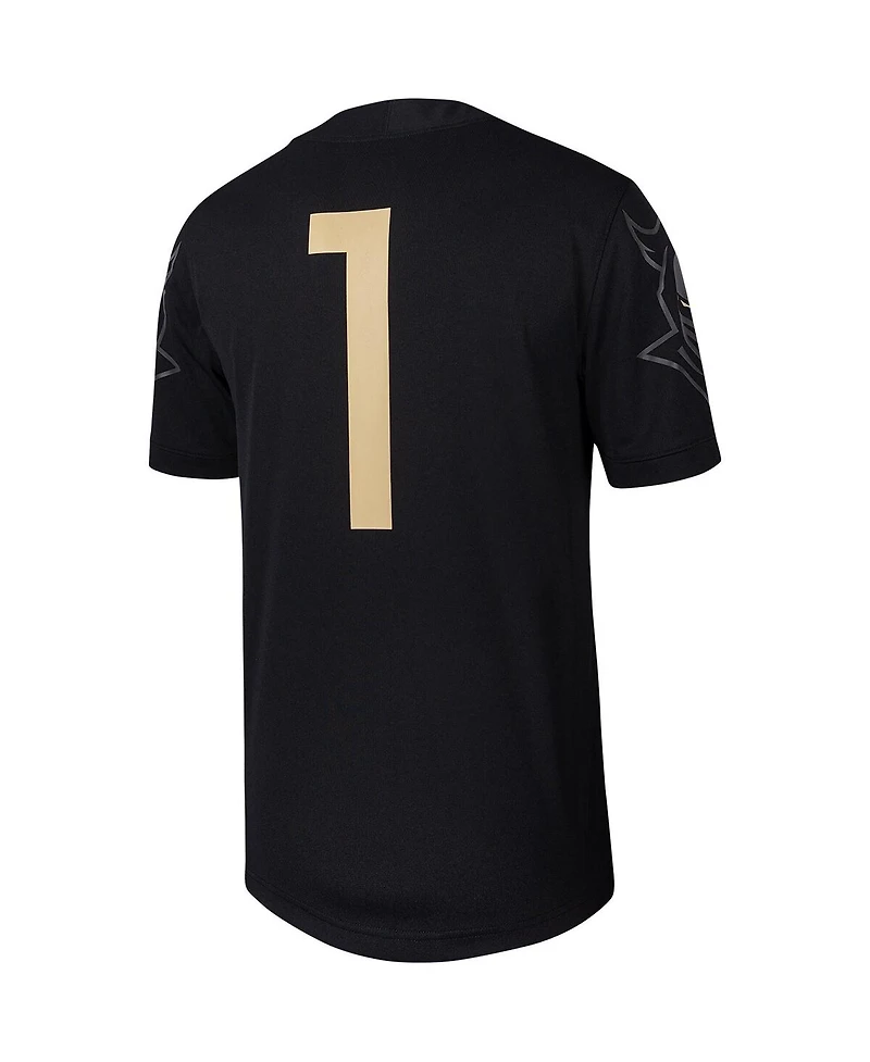 Nike Men's 1 Black Ucf Knights Untouchable Replica Football Jersey