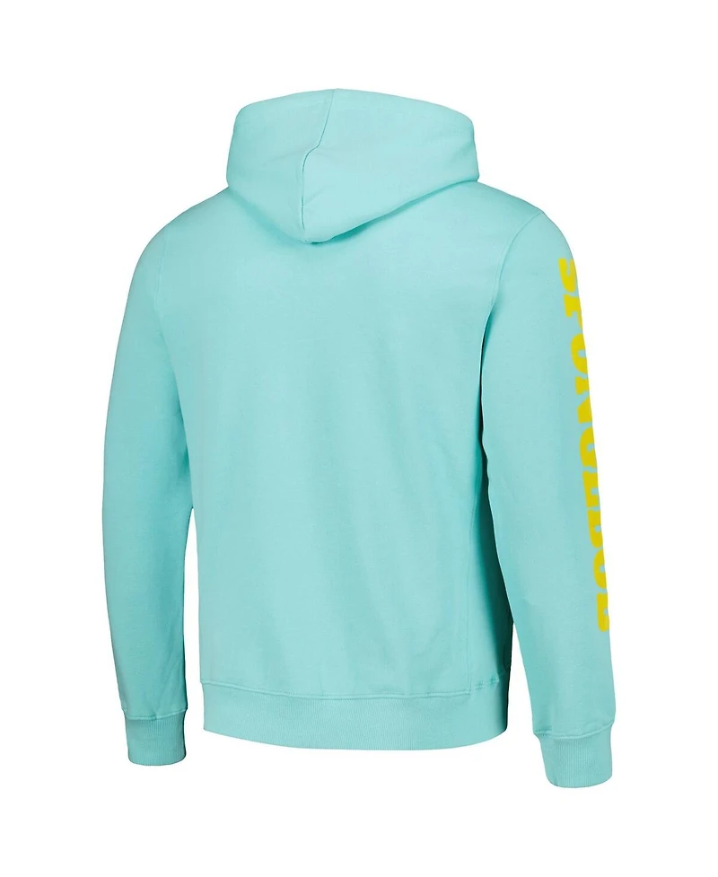 Freeze Max Men's & Women's Mint SpongeBob SquarePants Pieces Pullover Hoodie