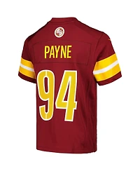 Nike Big Boys and Girls Daron Payne Burgundy Washington Commanders Game Jersey