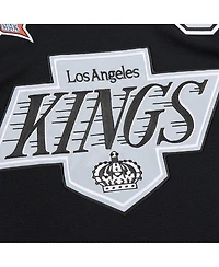 Mitchell & Ness Men's Wayne Gretzky Black Los Angeles Kings Big Tall 1992/93 Blue Line 2.0 Jersey