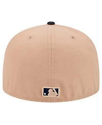 New Era Men's Khaki Seattle Mariners 59FIFTY Fitted Hat