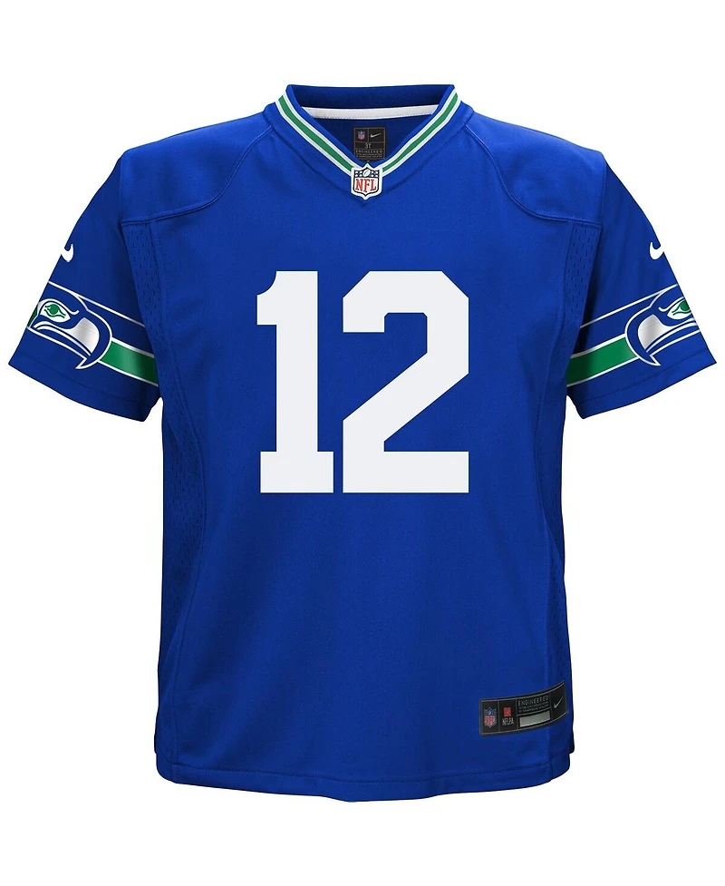 Nike Toddler 12th Fan Royal Seattle Seahawks Game Jersey