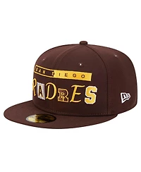 New Era Men's Brown San Diego Padres Ransom 59FIFTY Fitted Hat