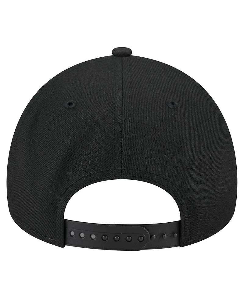 New Era Men's Black Cincinnati Bengals Smith 9FORTY Adjustable hat
