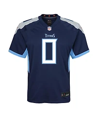 Nike Big Boys and Girls Calvin Ridley Navy Tennessee Titans Team Game Jersey