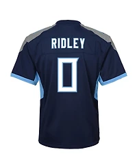 Nike Big Boys and Girls Calvin Ridley Navy Tennessee Titans Team Game Jersey