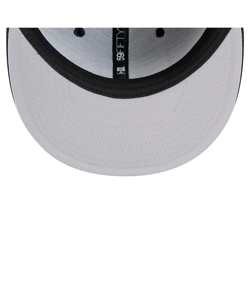 New Era Men's Black Philadelphia Flyers Core 59FIFTY Fitted Hat
