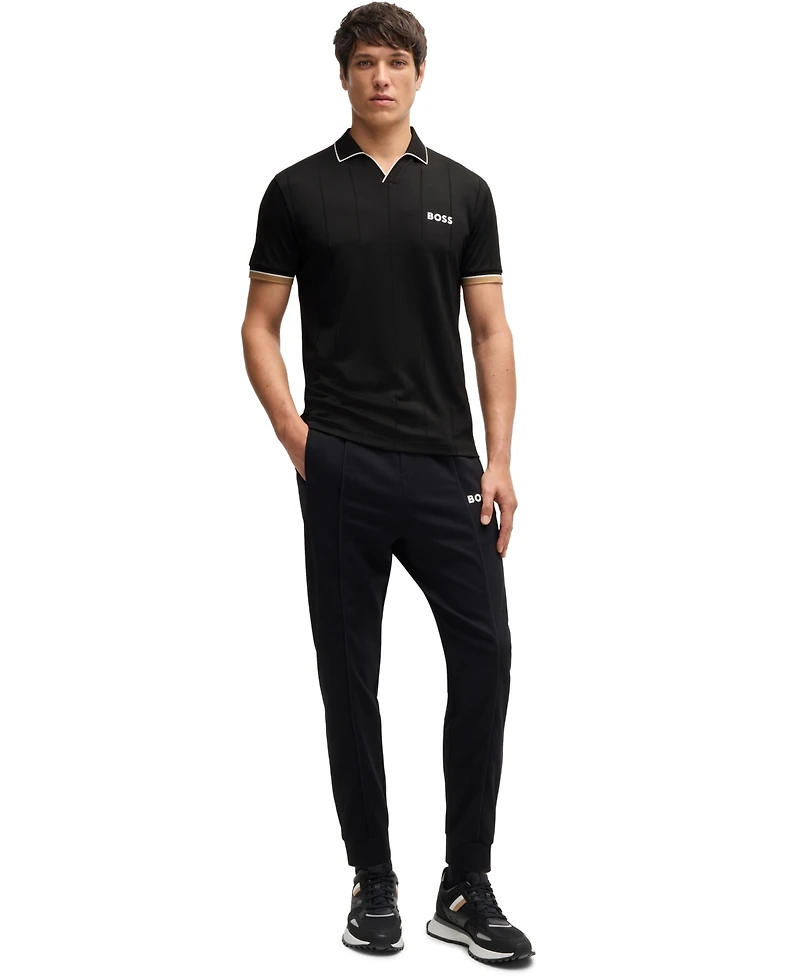 Boss by Hugo Boss Men's Four-Way Stretch Active Slim-Fit Polo