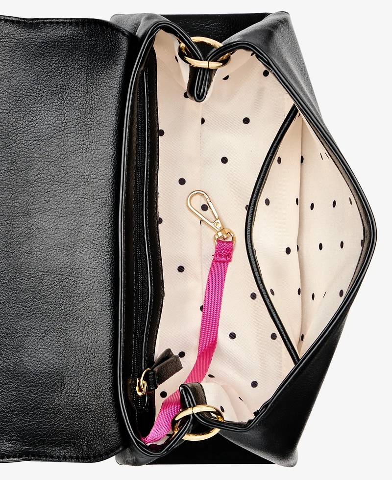 On 34th Kristt Small Solid Top Handle Crossbody