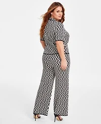 Nina Parker Button Down Sweater Sweater Pants