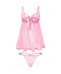 Adore Me Women's Bessima Babydoll & G-String Set Lingerie