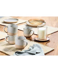 Oake Clay Mugs, Set of 4, Exclusively at Macy's