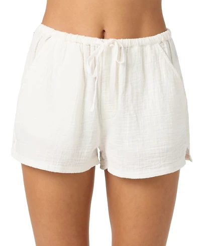 O'Neill Juniors' Brenda Cotton Gauze Shorts