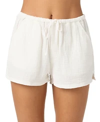 O'Neill Juniors' Brenda Cotton Gauze Shorts