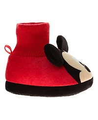 Disney Infant Baby Boys Mickey Mouse Bootie Shoe