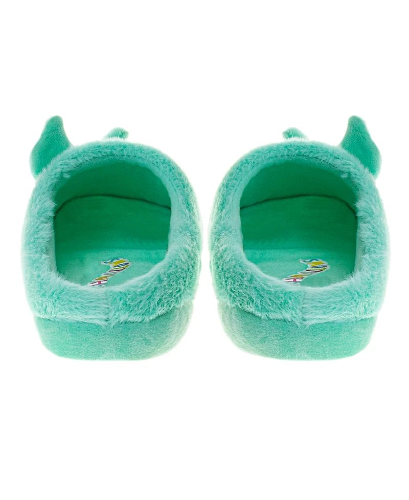 Squishmallows Little Girls Winston the Owl Slippers