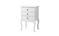 Slickblue Elegant Bedside Table for Bedroom Storage and Nightstand Organization