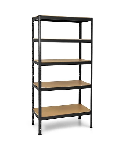 Slickblue 71 inch Heavy Duty Steel Adjustable 5 Level Storage Shelves
