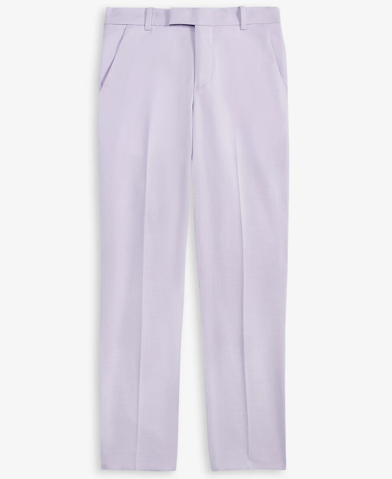 Calvin Klein Slim Fit Big Boys Stretch Tick Weave Pants