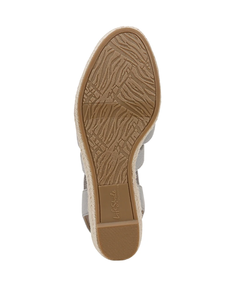 LifeStride Women's Kimball Wedge Espadrilles