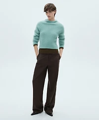 Mango Women's Soft Finished Hooded Sweater