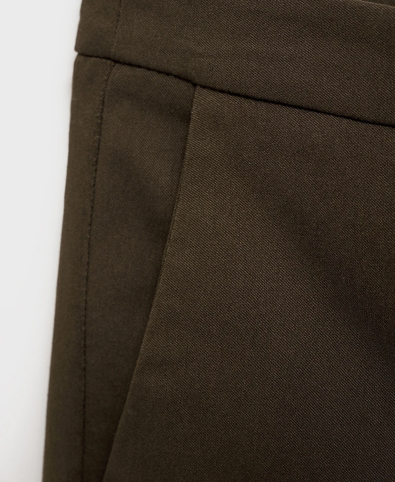 Mango Women's Crop Skinny Pants