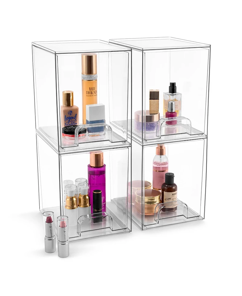 Sorbus Pack Clear Acrylic Drawer Organizers