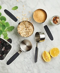 Anolon SureGrip 4 Piece Magnetic Stainless Steel Measuring Cups