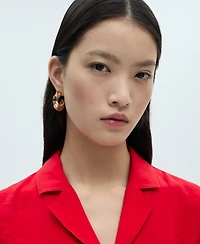 Mango Women's Pockets Shirt Dress