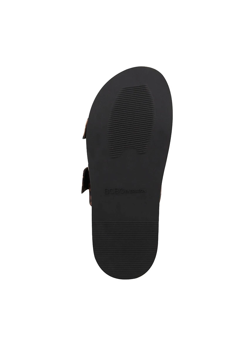 BCBGeneration Women's Bamba Footbed Slip-On Sandals