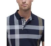 Barbour Men's Blaine Oversized Tartan-Print Polo
