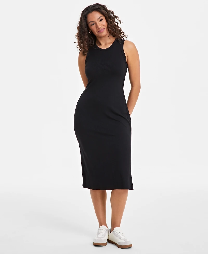 On 34th Women's Ribbed Knit Midi Dress