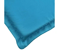Sun Lounger Cushion Blue 73.2"x22.8"x1.6" Oxford Fabric