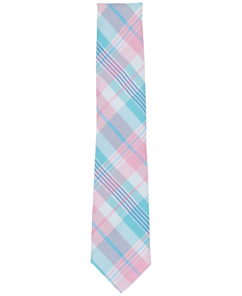 Club Room Men's Austine Plaid Tie, Created for Macy's