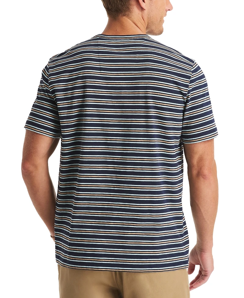 Nautica Men's Striped Crewneck T-Shirt