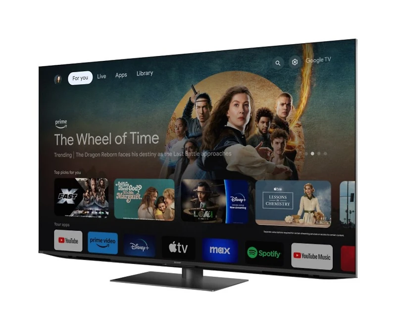 65 inch Class Aquos Xled Series Mini Led 4K Smart Tv - 4TC65FV1U