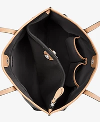 Giani Bernini Saffiano Pinched Extra-Large Tote, Exclusively at Macy's
