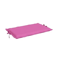 Sun Lounger Cushion Pink Oxford Fabric