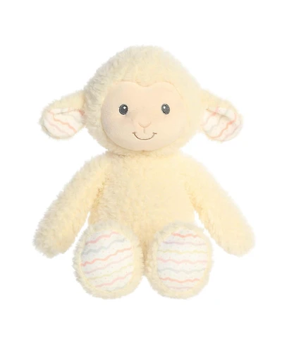 ebba Large Lovelee Lamb Cuddlers Adorable Baby Plush Toy White 15"