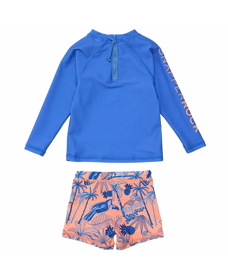Snapper Rock Boys Tropicana Vacay Sustainable Ls Set