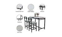 Kitchen Table Set with Dining Table and Chairs for 2 for Cozy Dining Space