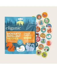Cliganic Mosquito Repellent Patches - Animal - 180 Count