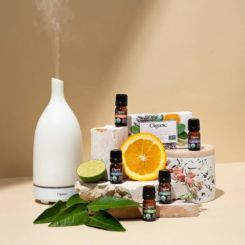 Cliganic Organic Aromatherapy Set (Top 6)